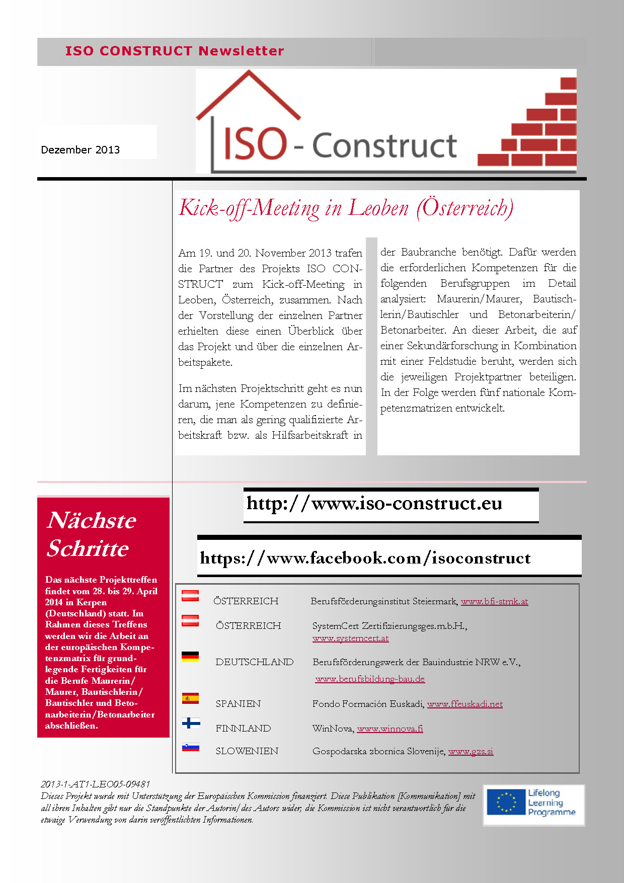 20140123   Iso Construct 1.Newsletter DE Seite 2